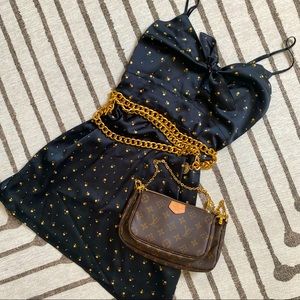 Abercrombie & Fitch Satin Floral Dress